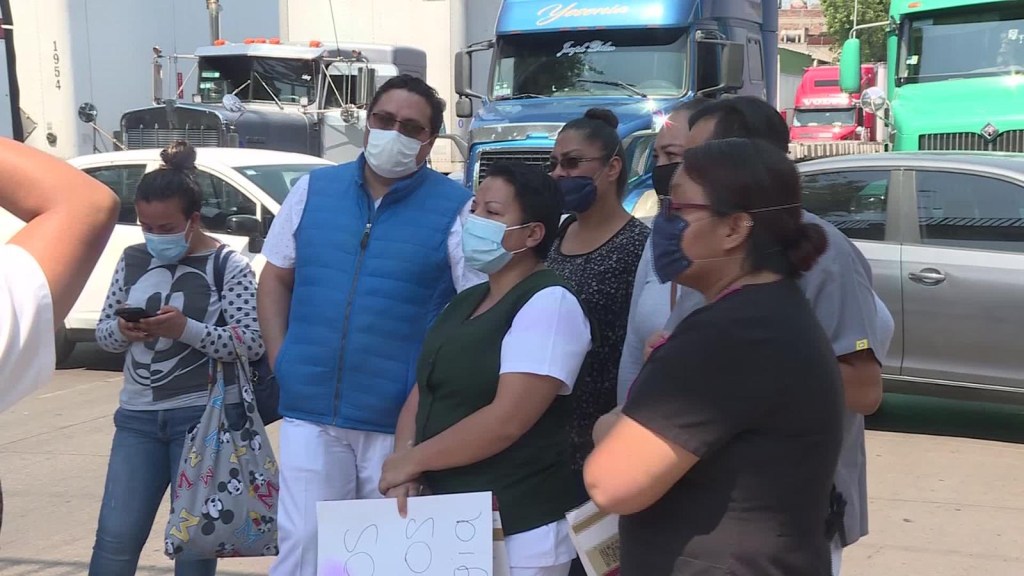 México: Protestan por calidad de material médico