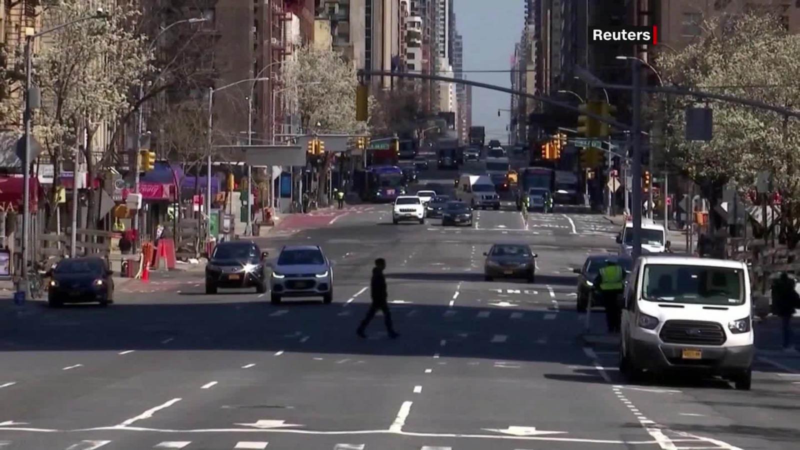 New York seeks to return to normal after confinement by covid-19 |  Video