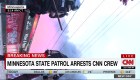 Arrestan a equipo de CNN durante protestas