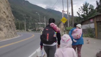 "Pensé que iba a morir en Lima con mis niñas": huyó por el covid-19
