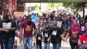Así fueron las protestas en Atlanta en el Juneteenth