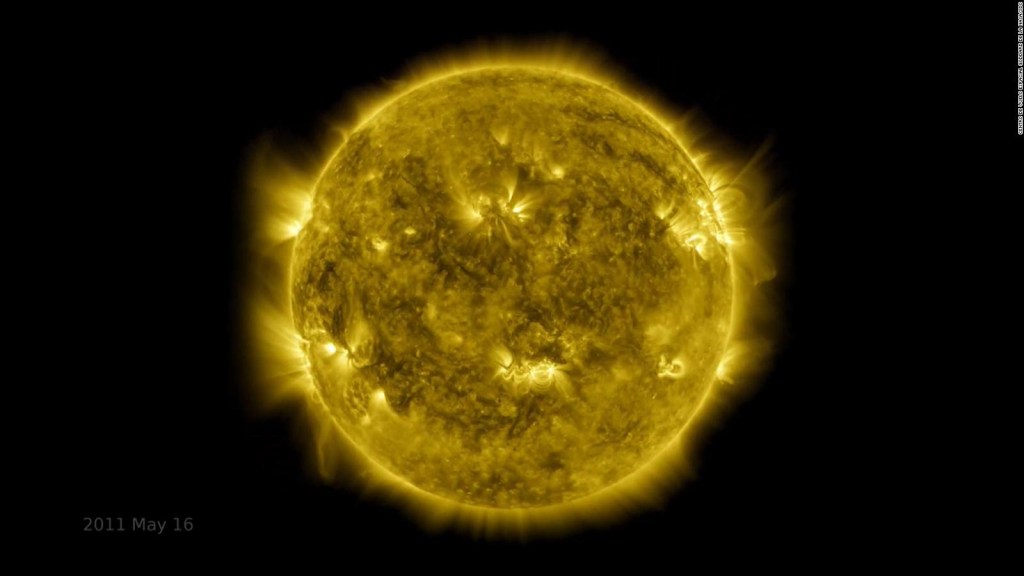 60 días de actividad solar en un minuto