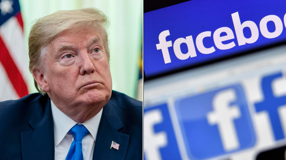 Facebook said Trump will remain suspended until at least 2023