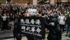 El primer día de la nueva ley de seguridad nacional de Hong Kong