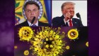 Bolsonaro y Trump, un recuento de controversias sobre el covid-19