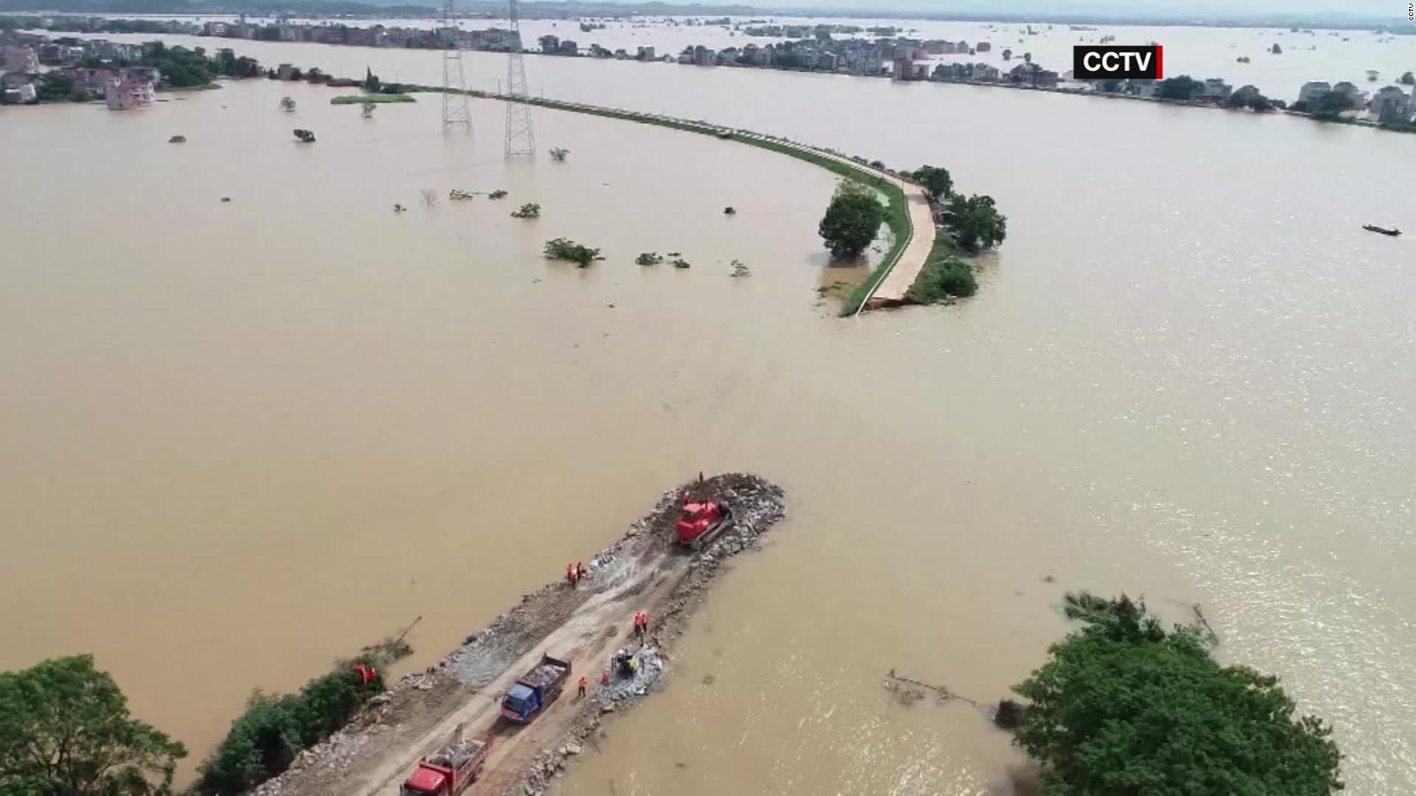China actualiza el nivel de emergencia ante las graves inundaciones | Video  | CNN