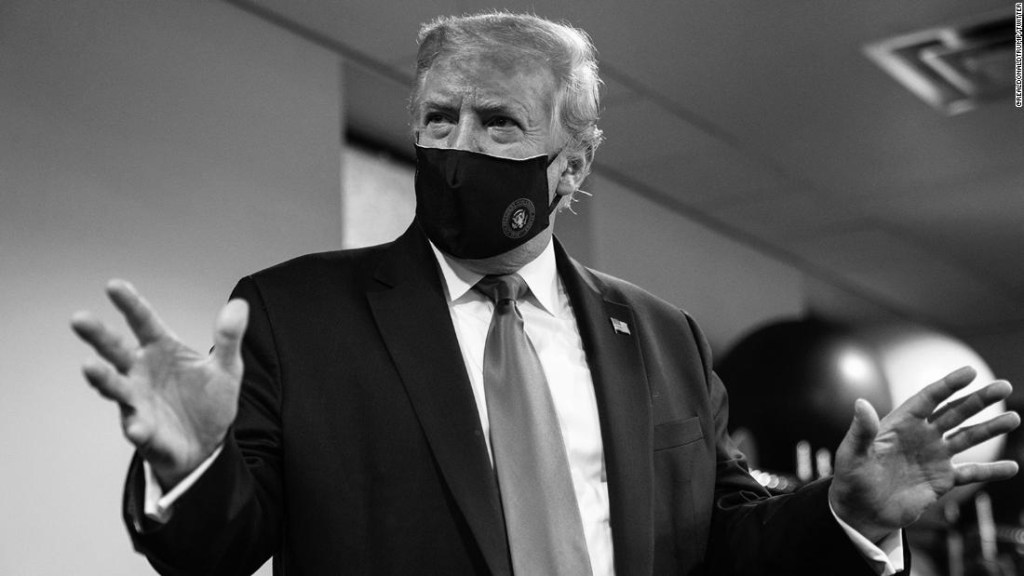 Donald Trump - mascarilla