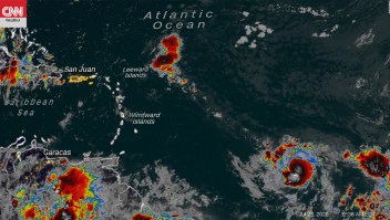 El Caribe sigue el paso de la tormenta tropical Gonzalo
