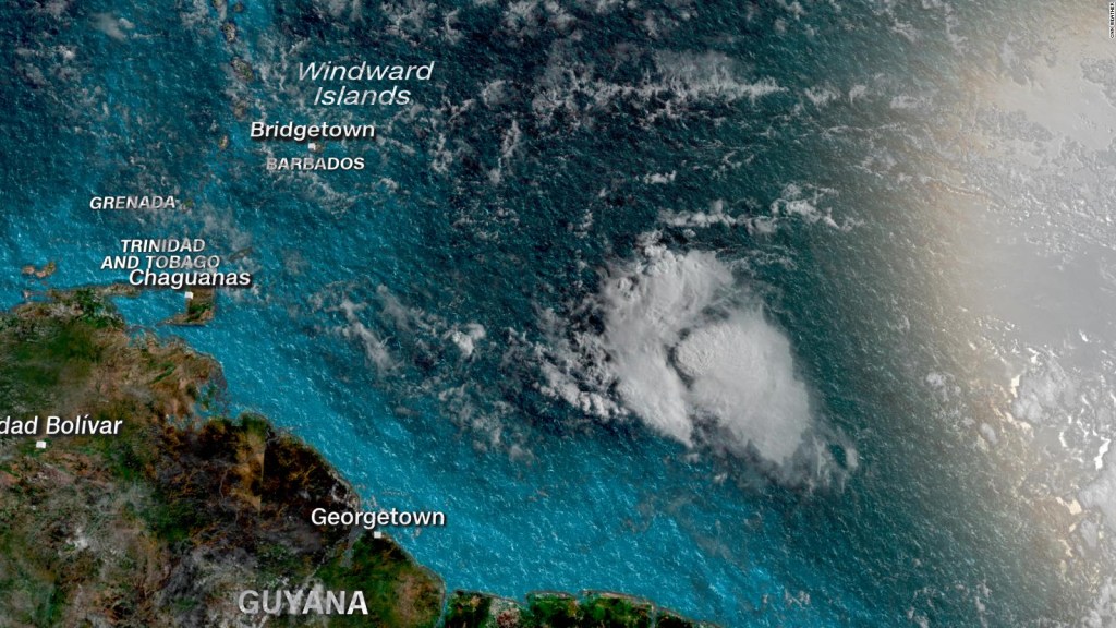 Tormenta tropical Gonzalo avanza hacia al Caribe