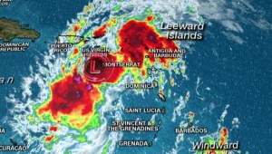 Puerto Rico registra lluvia intensa y vientos