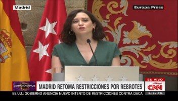 Madrid impone restricciones por nuevos casos de coronavirus