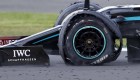 F1: Con neumático pinchado, Hamilton gana en Silverstone