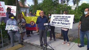 Colombianos en EE.UU. repudian las acciones contra Uribe