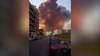 Vea las nuevas imágenes de la explosión en el Líbano