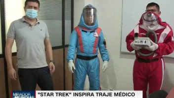 México: diseñan traje contra covid-19 inspirados en Star Trek