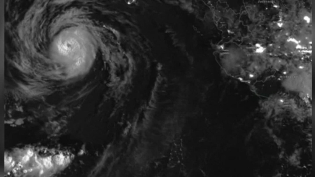 Impactantes imágenes de la NASA del huracán Elida