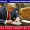 Video muestra "voto en ausencia" de Trump