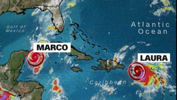 Tormenta tropical Laura llega a Puerto Rico
