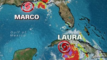 Marco trae más lluvia, pero Laura promete ser huracán categoría 2