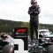 Hamilton y su dedicatoria tras la pole position en Bélgica