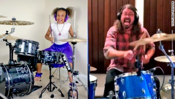 Mira la batalla entre Dave Grohl y una niña de 10 años