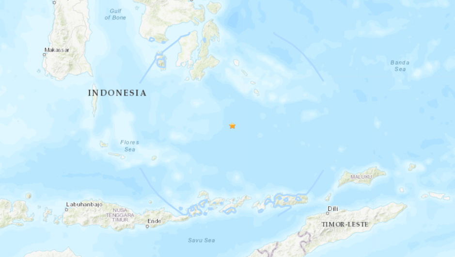 Sismo de magnitud 6.9 en Indonesia