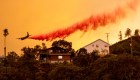 Incendios forestales California imágenes llamas afectada