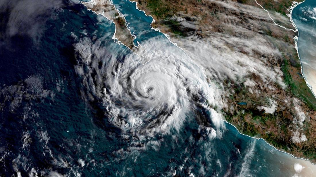 Hurricane In Baja California Now