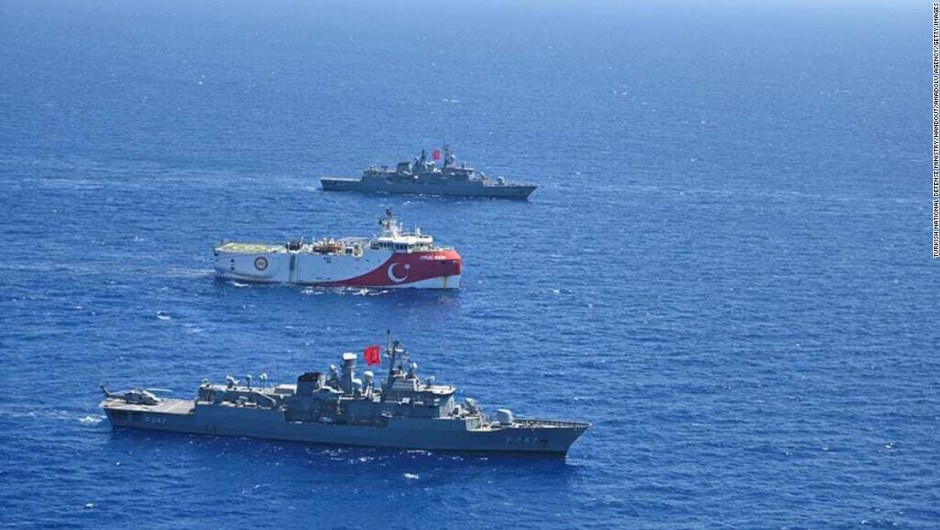 Los aliados de la OTAN se enfrentan en el Mediterráneo oriental. El conflicto podría enredar a toda la región