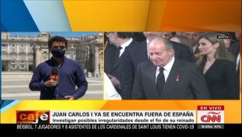 Juan Carlos I ya se encuentra fuera de España