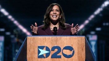 Kamala Harris acepta la candidatura vicepresidencial demócrata