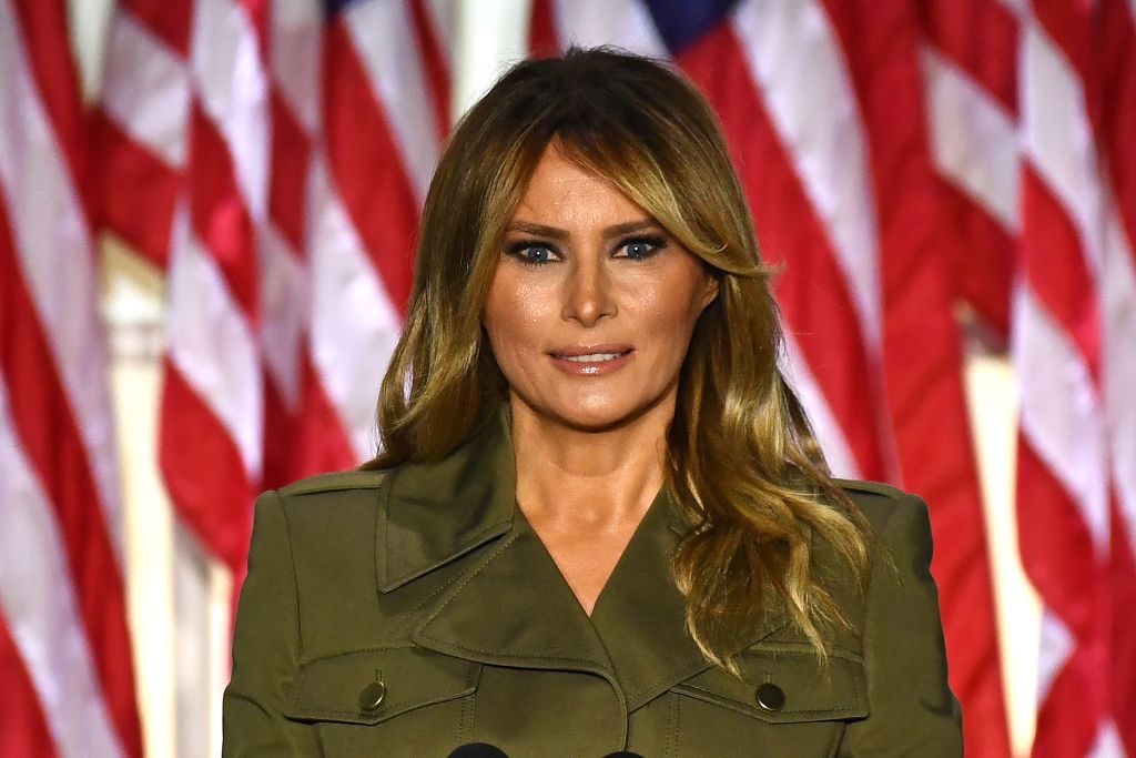 Melania Trump Desde La Casa Blanca Da Cierre A Segunda Noche De La ...