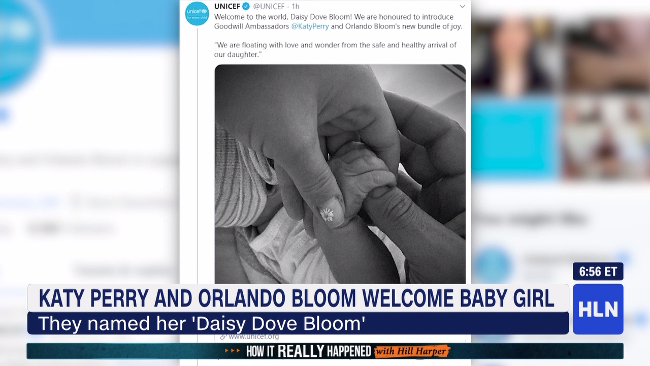 Katy Perry y Orlando Bloom anuncian el nacimiento de su hija Daisy Dove  Bloom - CNN