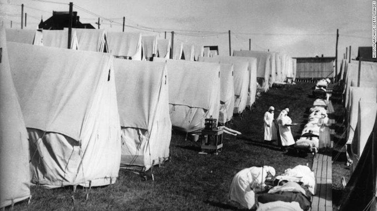pandemia influenza gripe 1918 coronavirus