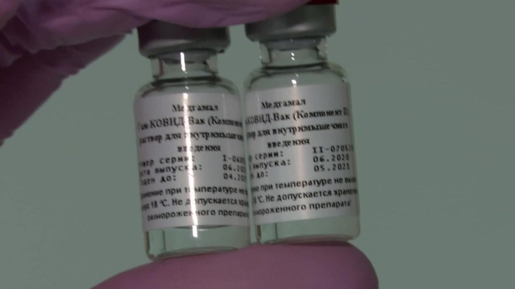 EE.UU. desconfía de la vacuna rusa contra el covid-19