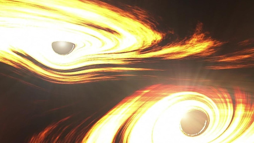 Fusión de agujeros negros, noticias de hace 7 mil millones de años