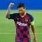 El FC Barcelona celebra la permanencia de Lionel Messi