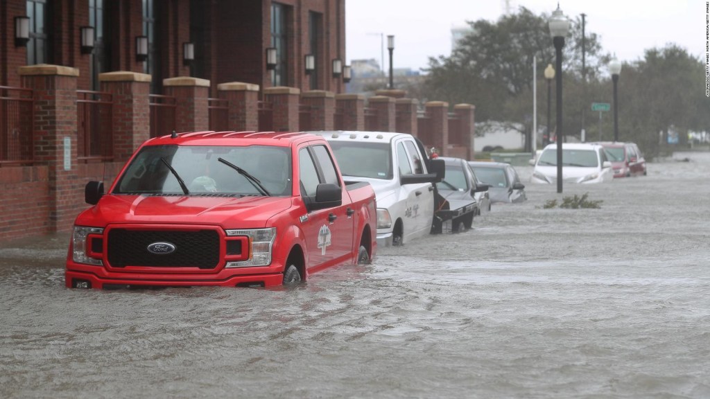 Hurricane Sally is moving slowly over Alabama