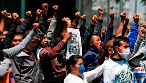 Padres de los 43 de Ayotzinapa exigen justicia