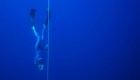 Así es el buceo libre a 112 metros de profundidad