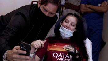 Francesco Totti y su emotiva visita a una aficionada que estuvo en coma