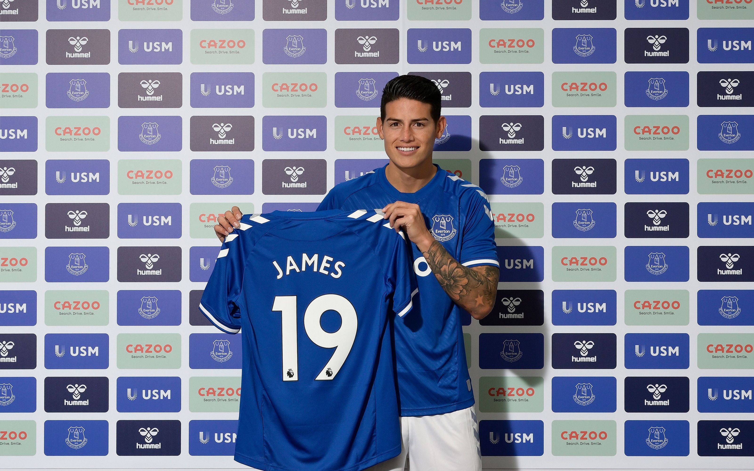 James Rodr Guez Has A New Team He Is Already Part Of Everton The   James Rodriguez 07.09.20 014 