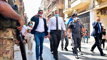 Macron y Adib planean ayudar a la reconstrucción de Beirut