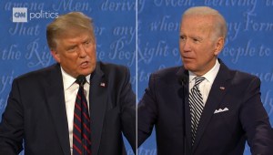 Así fue el caótico debate entre Trump y Biden