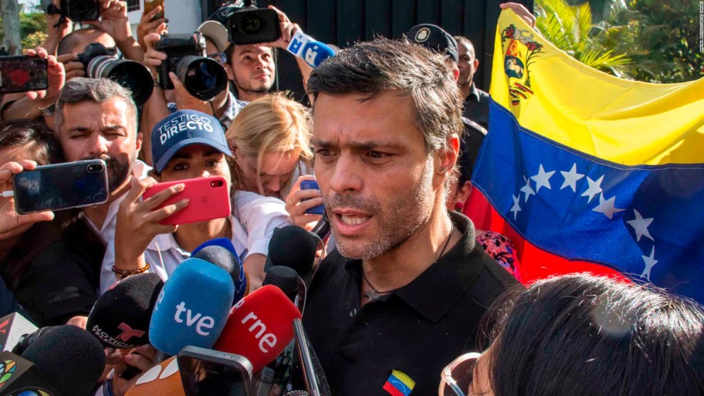 Leopoldo López logró salir de Venezuela