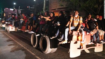 Caravana migrantes Honduras