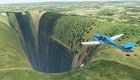 El aterrador abismo en el simulador de vuelo Microsoft