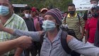 Caravana migrante, hacia México desde Guatemala