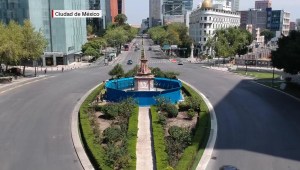 México: estatua de Cristóbal Colón, temporalmente retirada