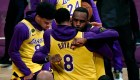 Los Lakers, campeones de la NBA, recuerdan a Kobe Bryant
